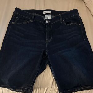 Lane Bryant Midnight Blue Jean Shorts